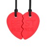 ARK's SPLIT HEART necklace set