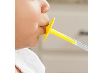 ONE WAY STRAW (with VALVE) set of 10