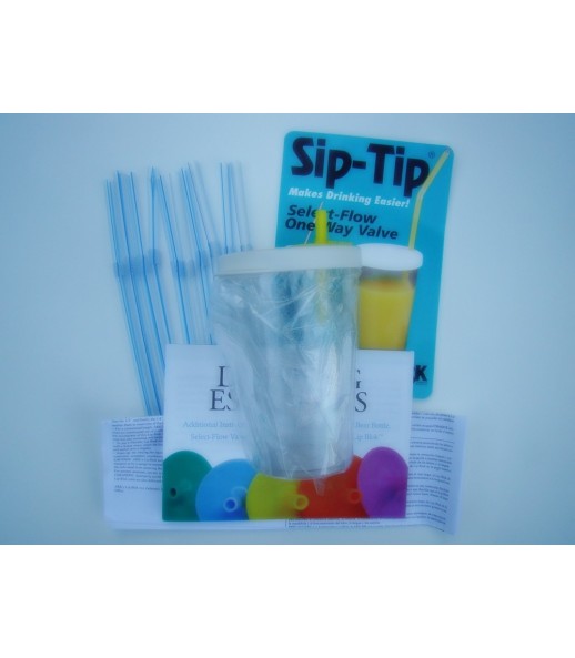 Sip-Tip® with select flow valve