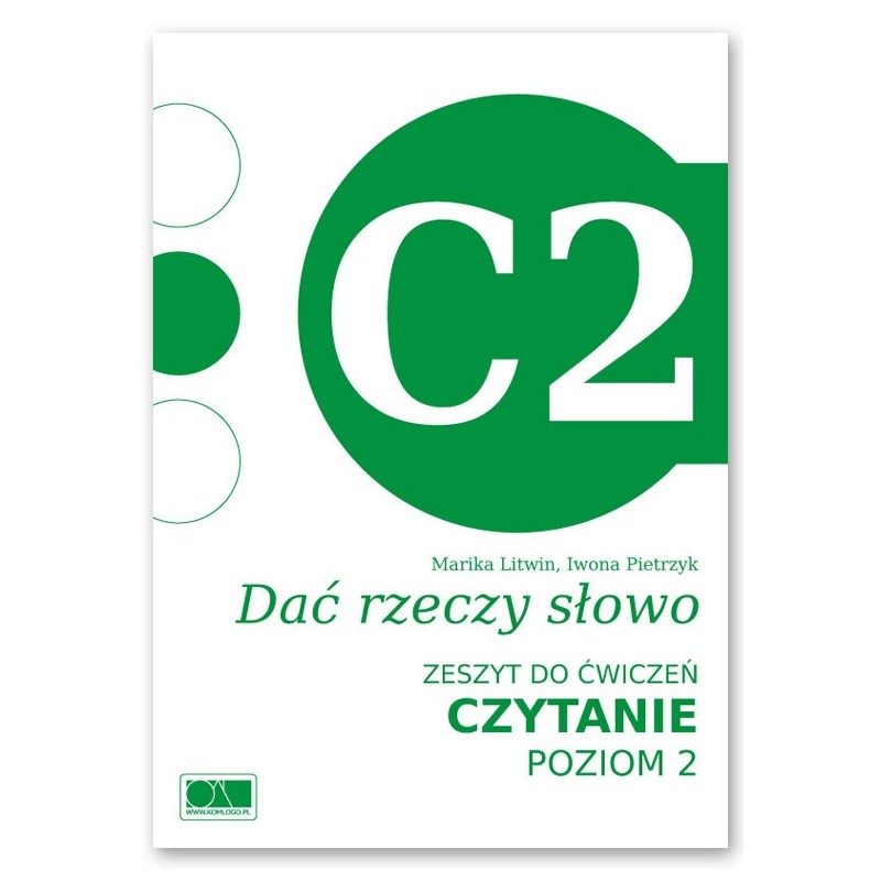 Dać rzeczy słowo. Czytanie - poziom 2