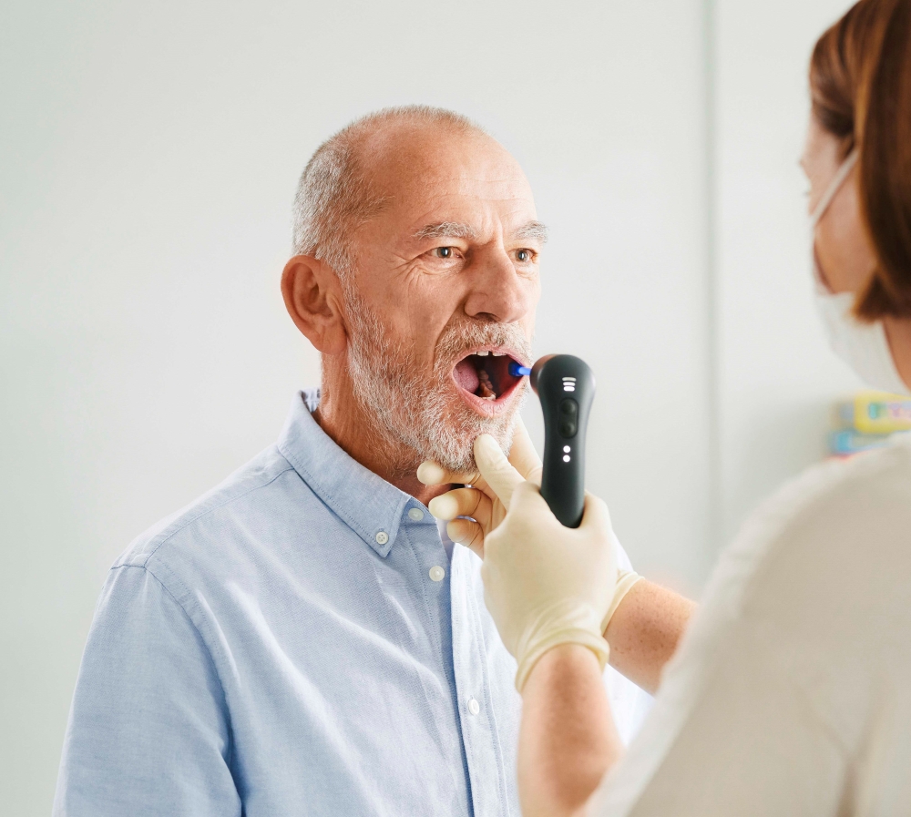 During the first stage of swallowing